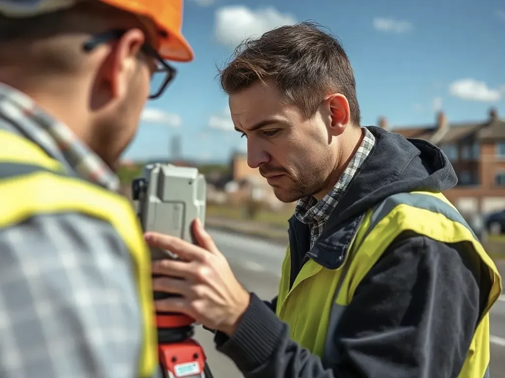 A professional carrying out orthomosaic imagery near Gravesend